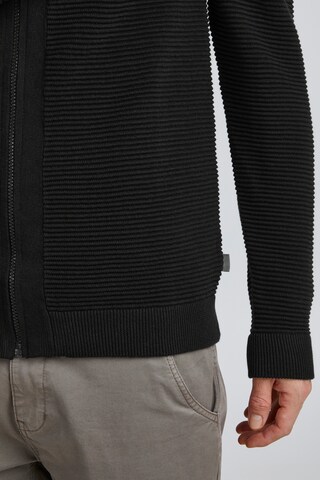 !Solid Gebreid vest 'Nicklas' in Zwart