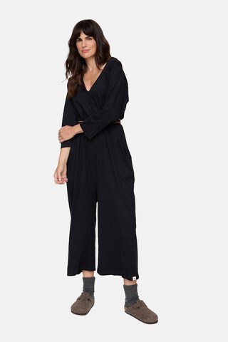 Turtledove London Jumpsuit in Schwarz: Vorderseite