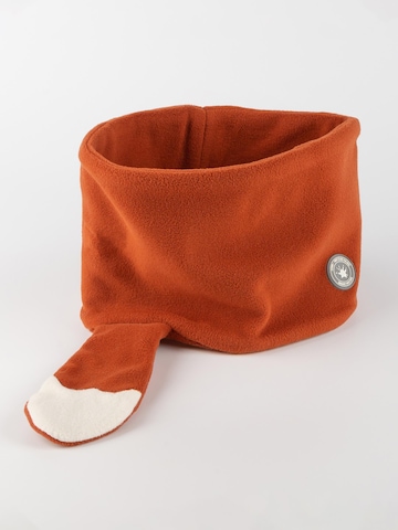 SIGIKID Scarf 'Fleece-Loopschal mit Baumwollfutter' in Brown