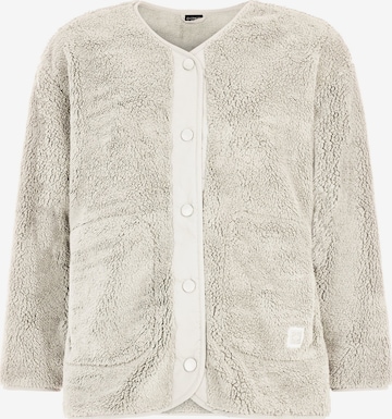 PROTEST Fleece jacket 'PRTEdith' in White: front