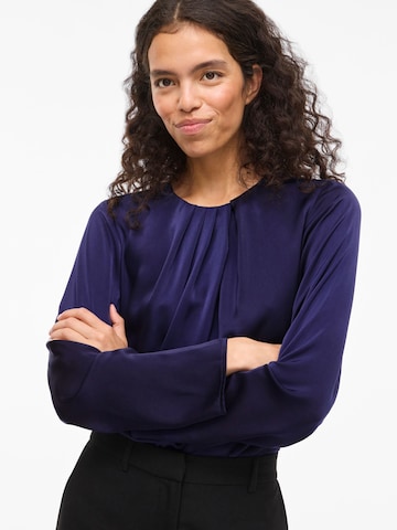VILA - Blusa 'VIElmina' en azul
