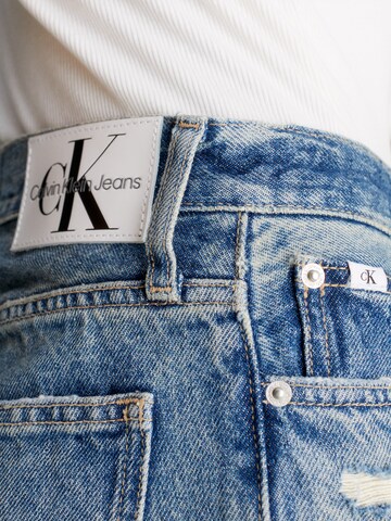 zils Calvin Klein Jeans Standarta Džinsi 'MOM Jeans'