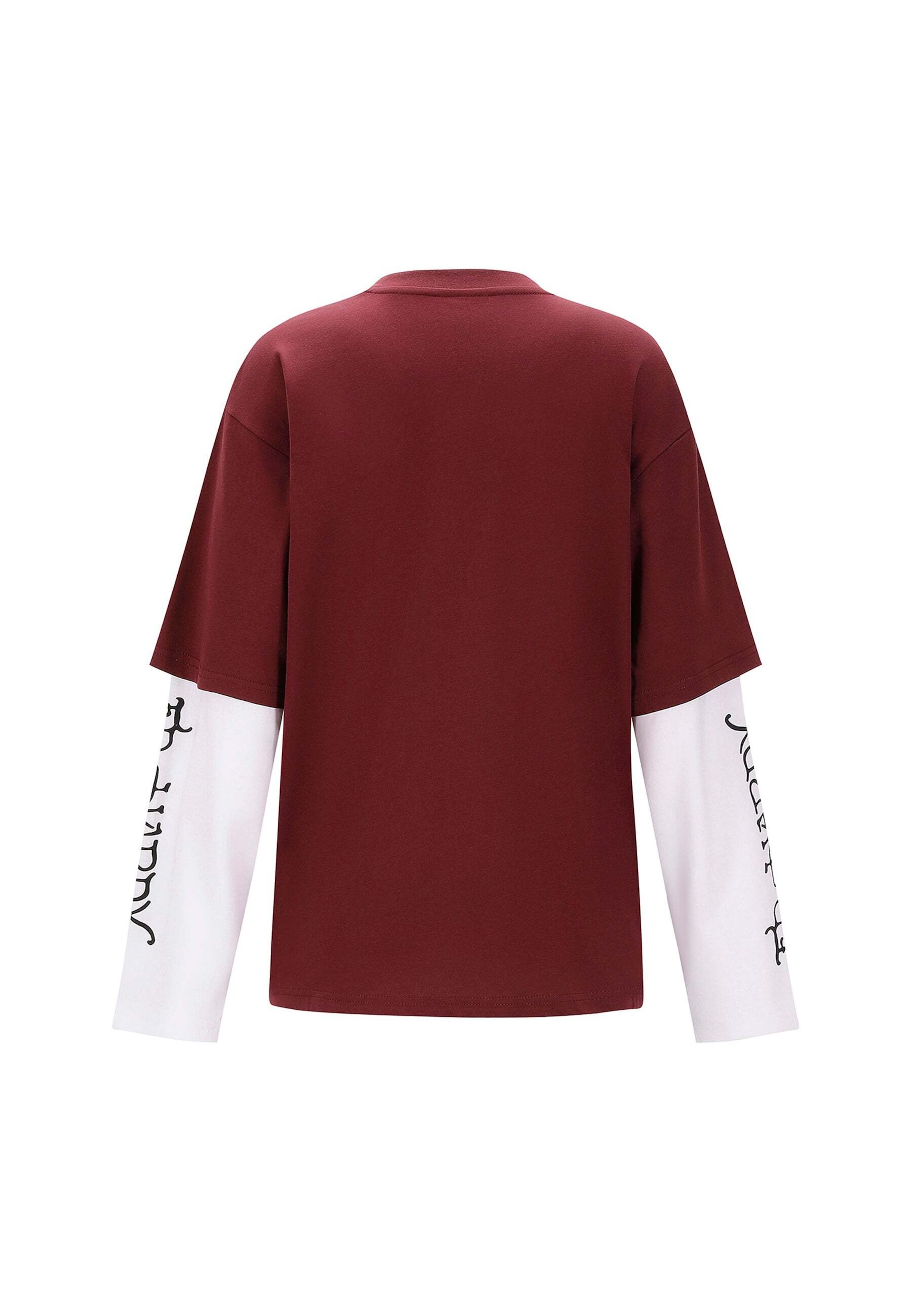 Ed Hardy T-Shirt in Rot