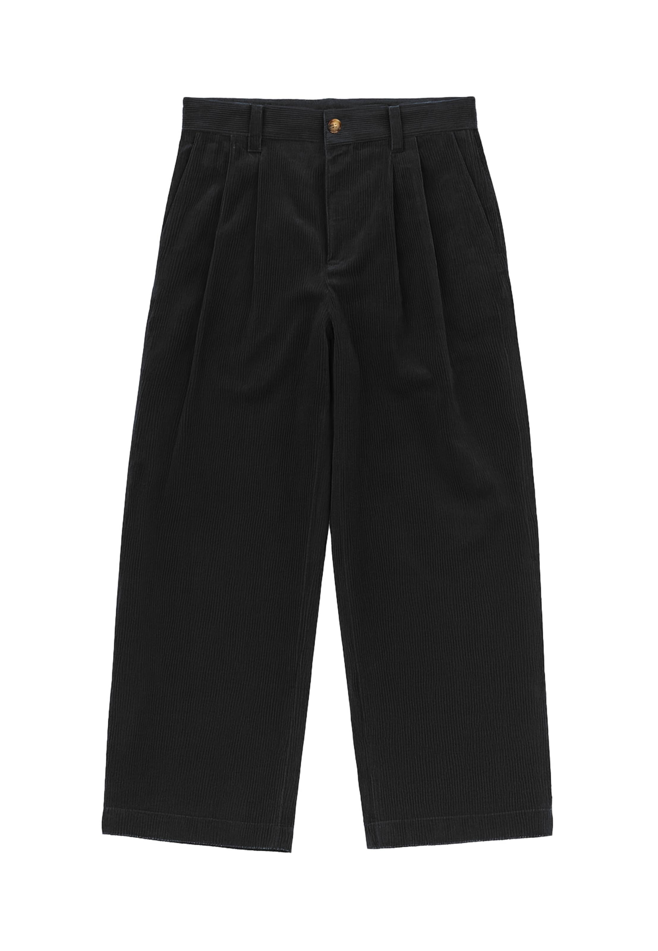 Prohibited Pleat-Front Pants 'Heritage' in 40-42/Regular in Dark brown, Item view