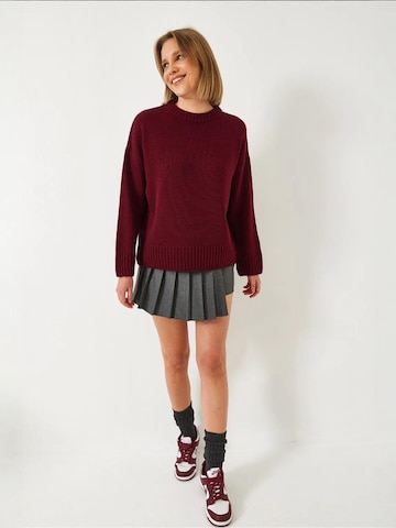 Pull-over 'Pullover' Bianco Lucci en rouge