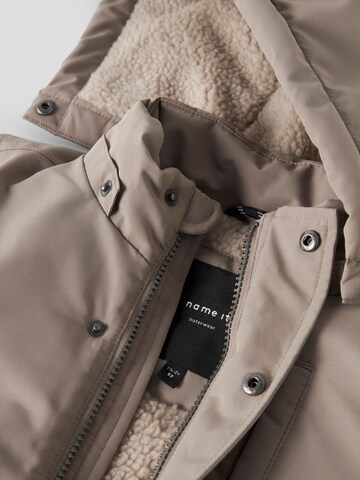 NAME IT Overgangsjakke i beige