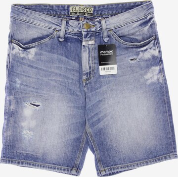 Closed Shorts in S in Blue: front