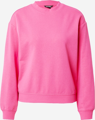 Monki Μπλούζα φούτερ σε ροζ: μπροστά