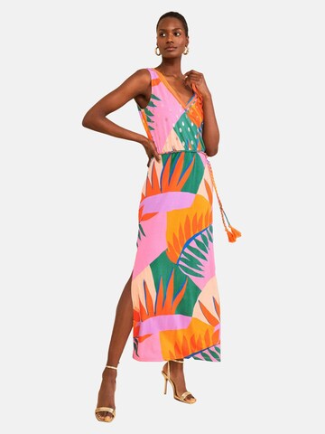 Abito di love & roses in arancione: frontale