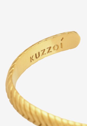 KUZZOI Armband Armreif in Gold