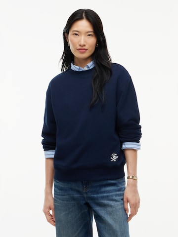 TOMMY HILFIGER Sweatshirt i blå: framsida