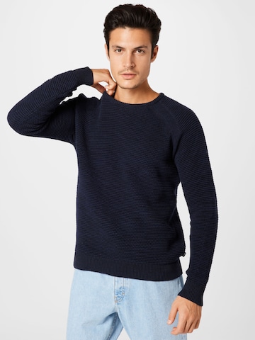 Casual Friday Pullover 'Kristian' in Blau: predná strana