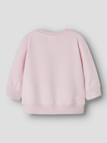 NAME IT Μπλούζα φούτερ 'NBFHALL' σε ροζ