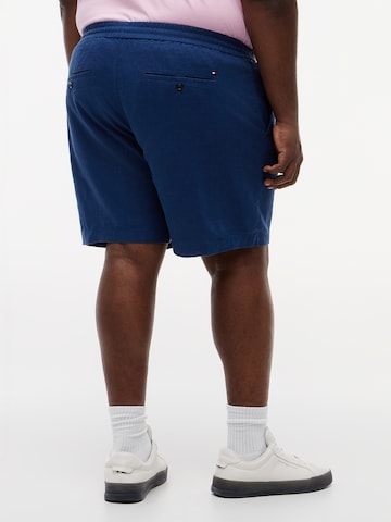 Regular Pantaloni de la Tommy Hilfiger Big & Tall pe albastru