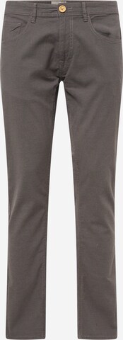 BLEND - Slimfit Calças chino em cinzento: frente