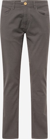 Coupe slim Pantalon chino BLEND en gris : devant