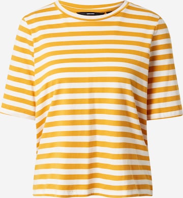 T-shirt 'MOLLY' VERO MODA en jaune : devant