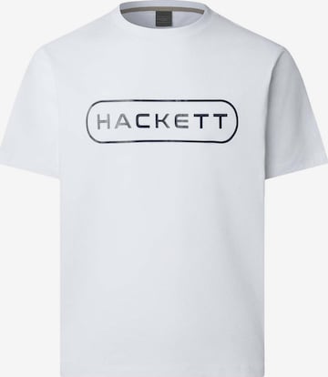 T-Shirt 'Essential' Hackett London en blanc : devant