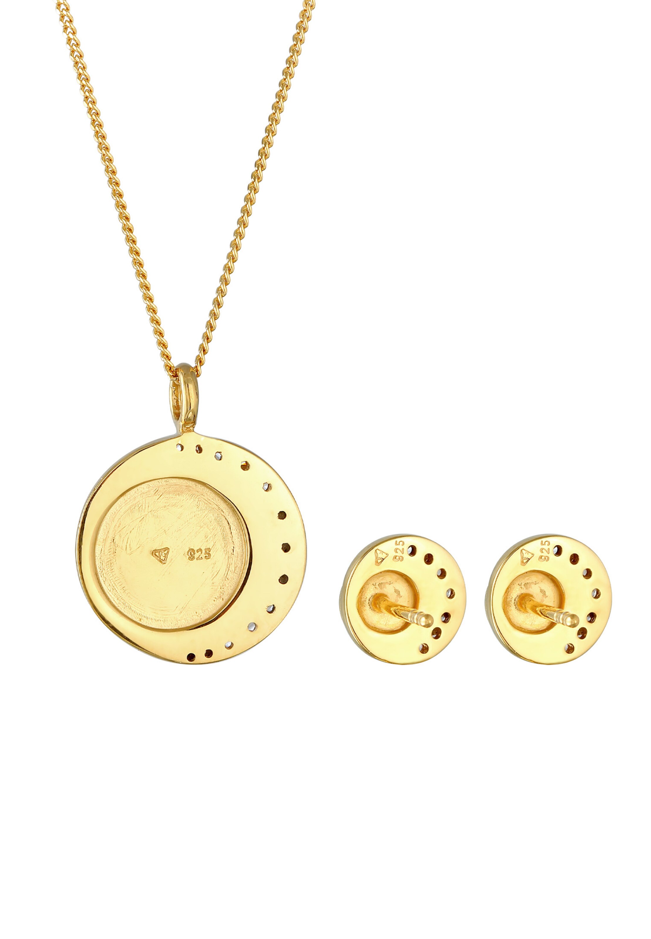 Nenalina Schmuckset Geo in Gold