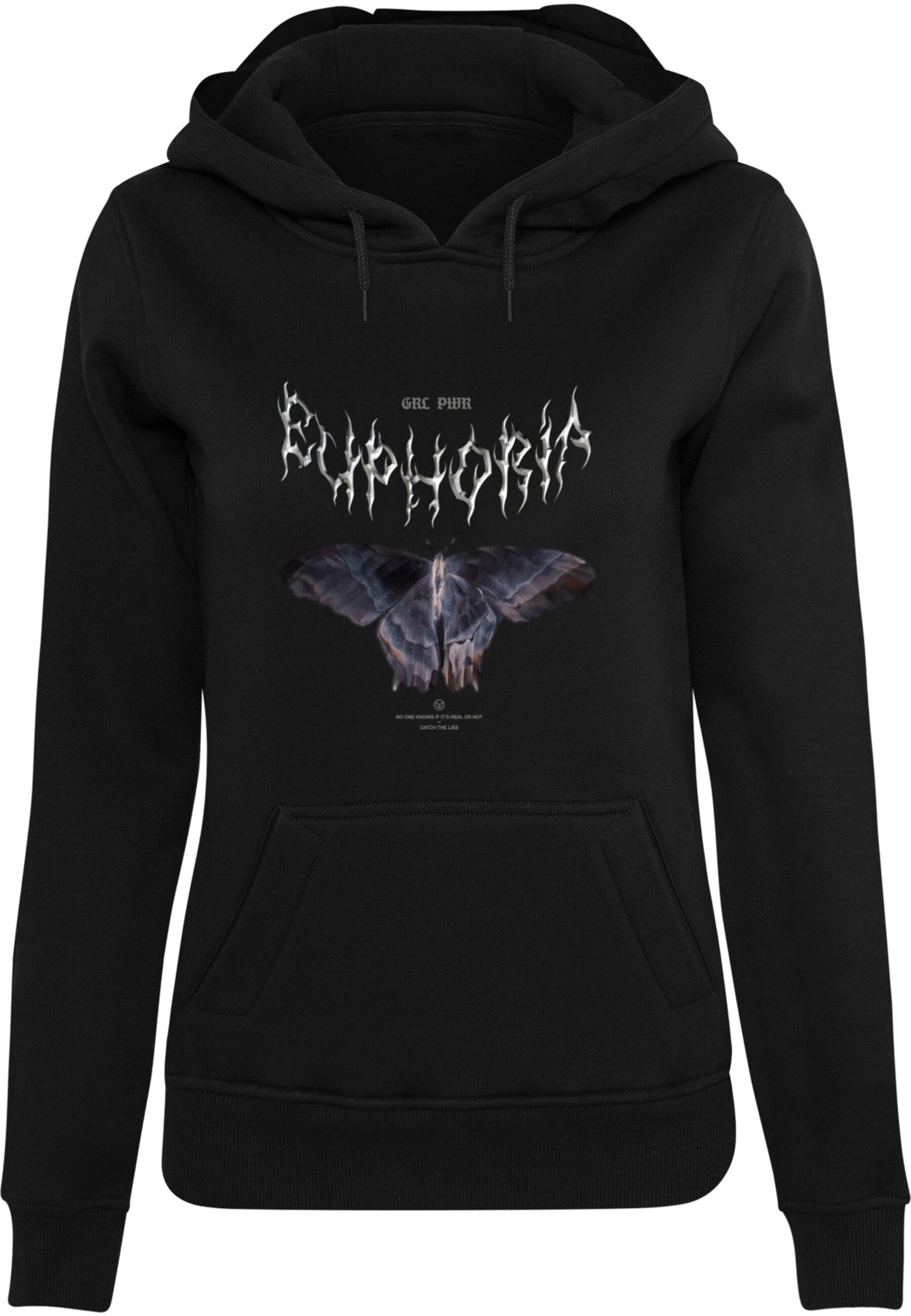 Mister Tee Sweatshirt 'Euphoria' in Black: front