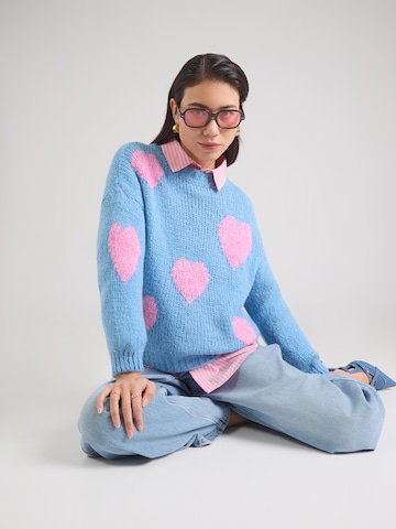 ZABAIONE Свитер 'Bo44nita' в Синий: спереди