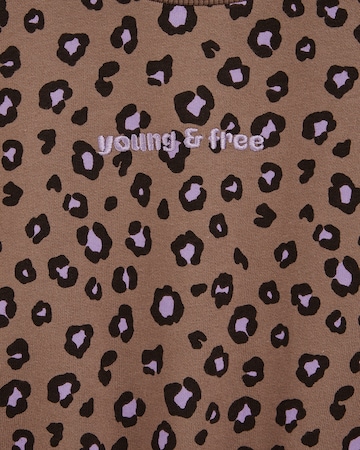 WE Fashion Klänning i brun