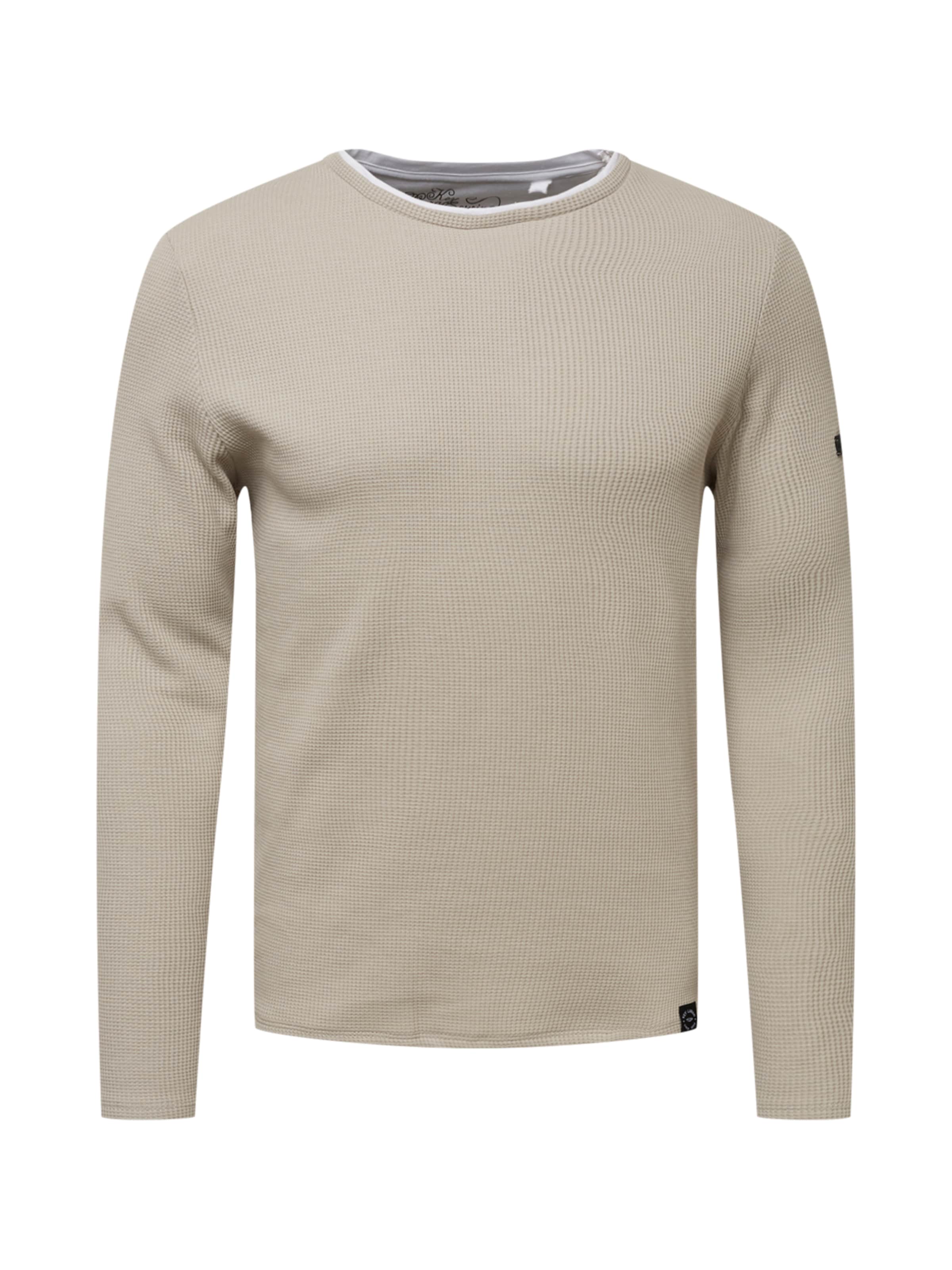 Key Largo Pullover 'STEFANO' in Beige: Vorderseite