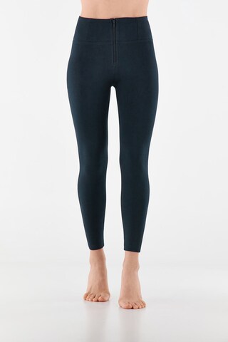 Freddy Skinny Leggings in Blue: front