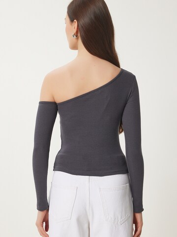 T-shirt Happiness İstanbul en gris