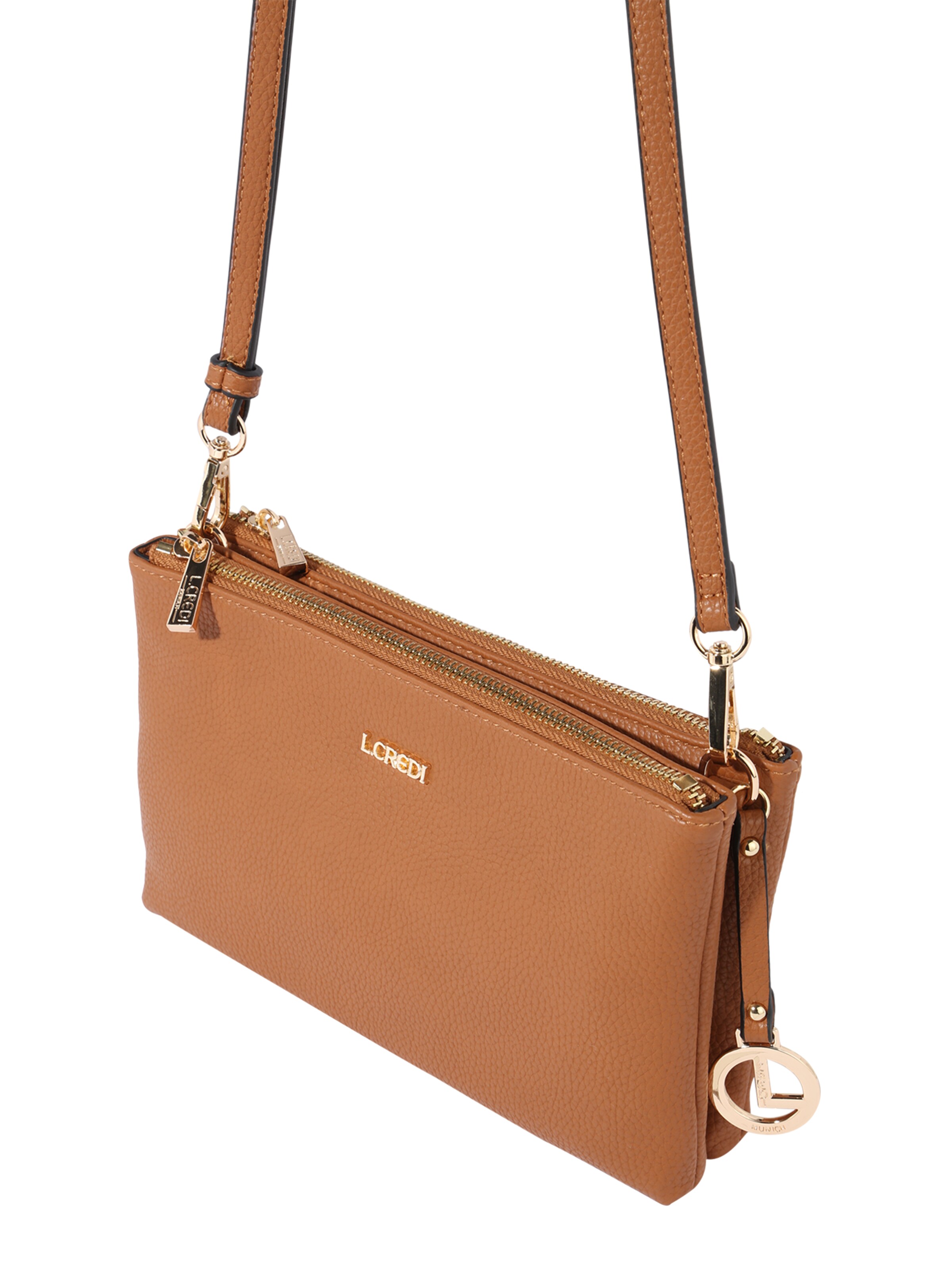 L.CREDI Crossbody bag 'Ella' in Brown