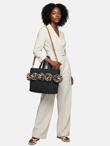 Borsa a mano 'Borsa a Mano Donna Carta Chiusura Zip - Kassandra' di Kassandra in nero