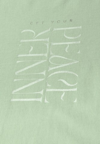 STREET ONE T-Shirt in Grün