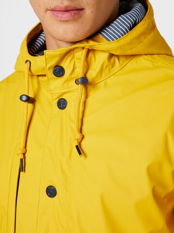 Derbe Between-season jacket 'Passby Fisher' in Yellow