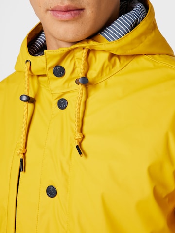 Derbe Between-Season Jacket 'Passby fisher' in Yellow