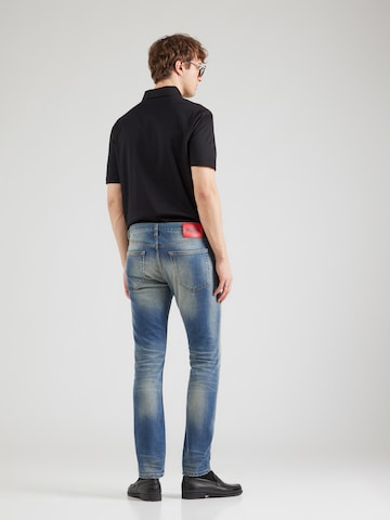 HUGOSlimfit Traperice '734' - plava boja