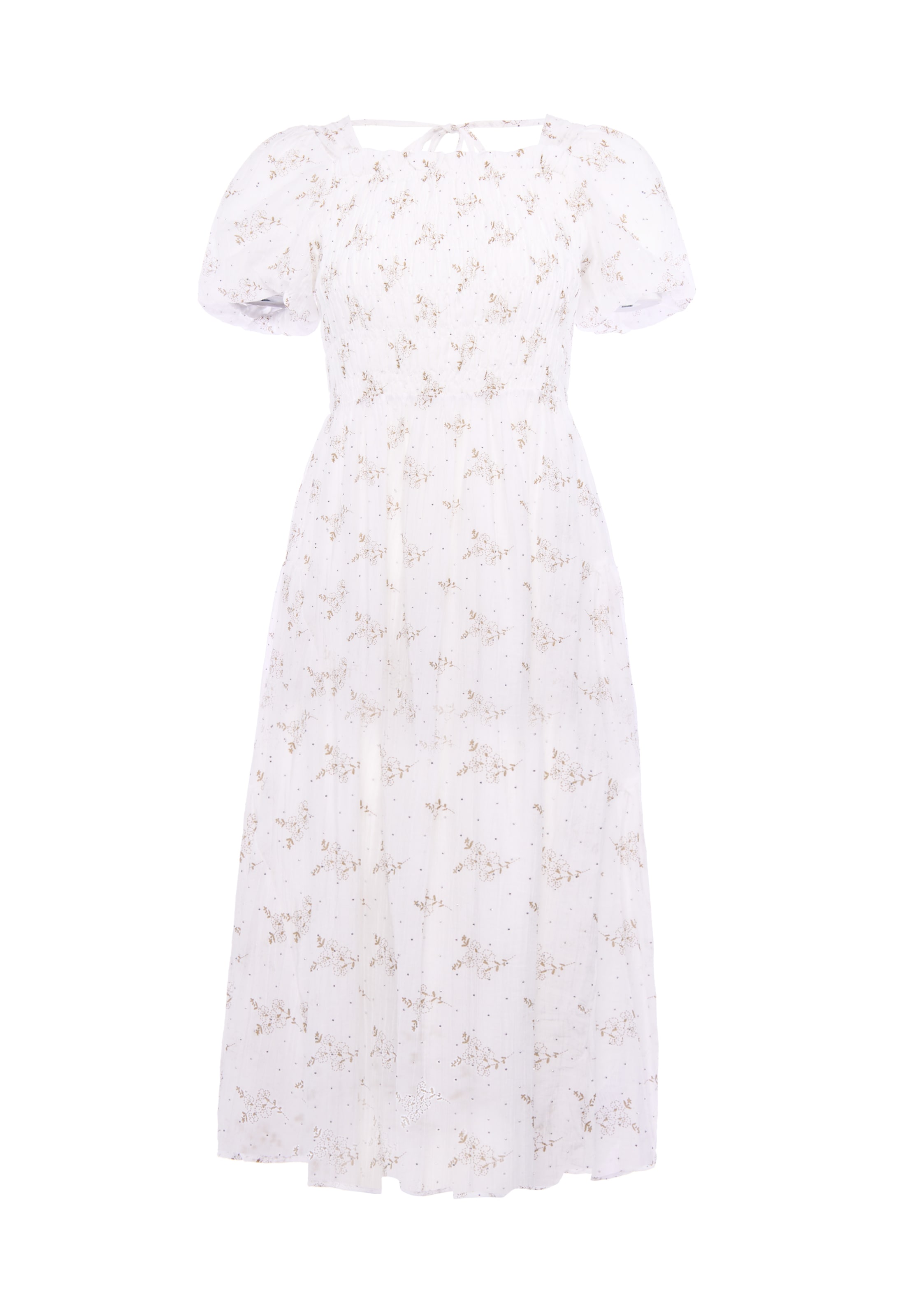 Robe usha BLACK LABEL en blanc