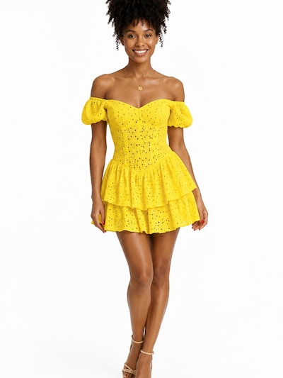 Fulgor Dress 'Renda' in 38-40 in Yellow, Item view