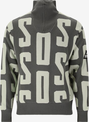 SOS Sweater 'Verbier' in Grey: front