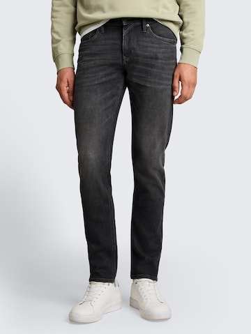 TOM TAILOR DENIM Slimfit Jeans 'PIERS' in Grau: Vorderseite
