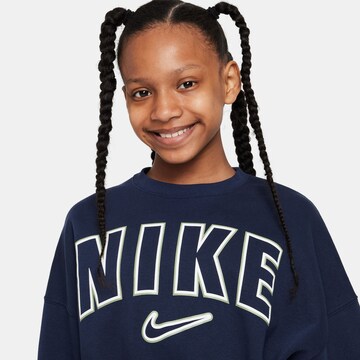 Nike Sportswear Sweatshirt in Blue