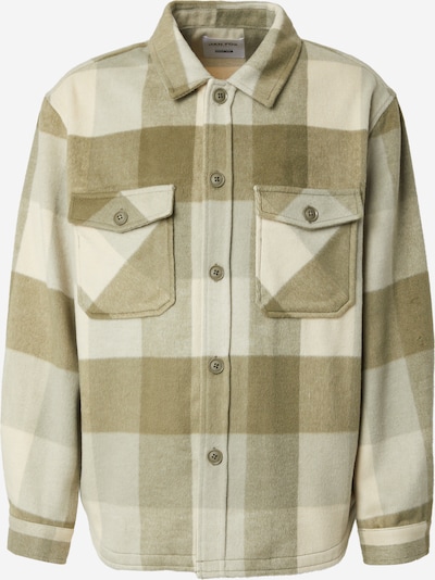 DAN FOX APPAREL Overgangsjakke 'Johann' i khaki / oliven / pastelgrøn, Produktvisning