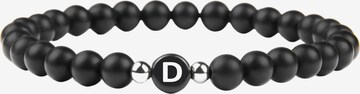 GOOD.designs Bracelet 'D' in Black: front