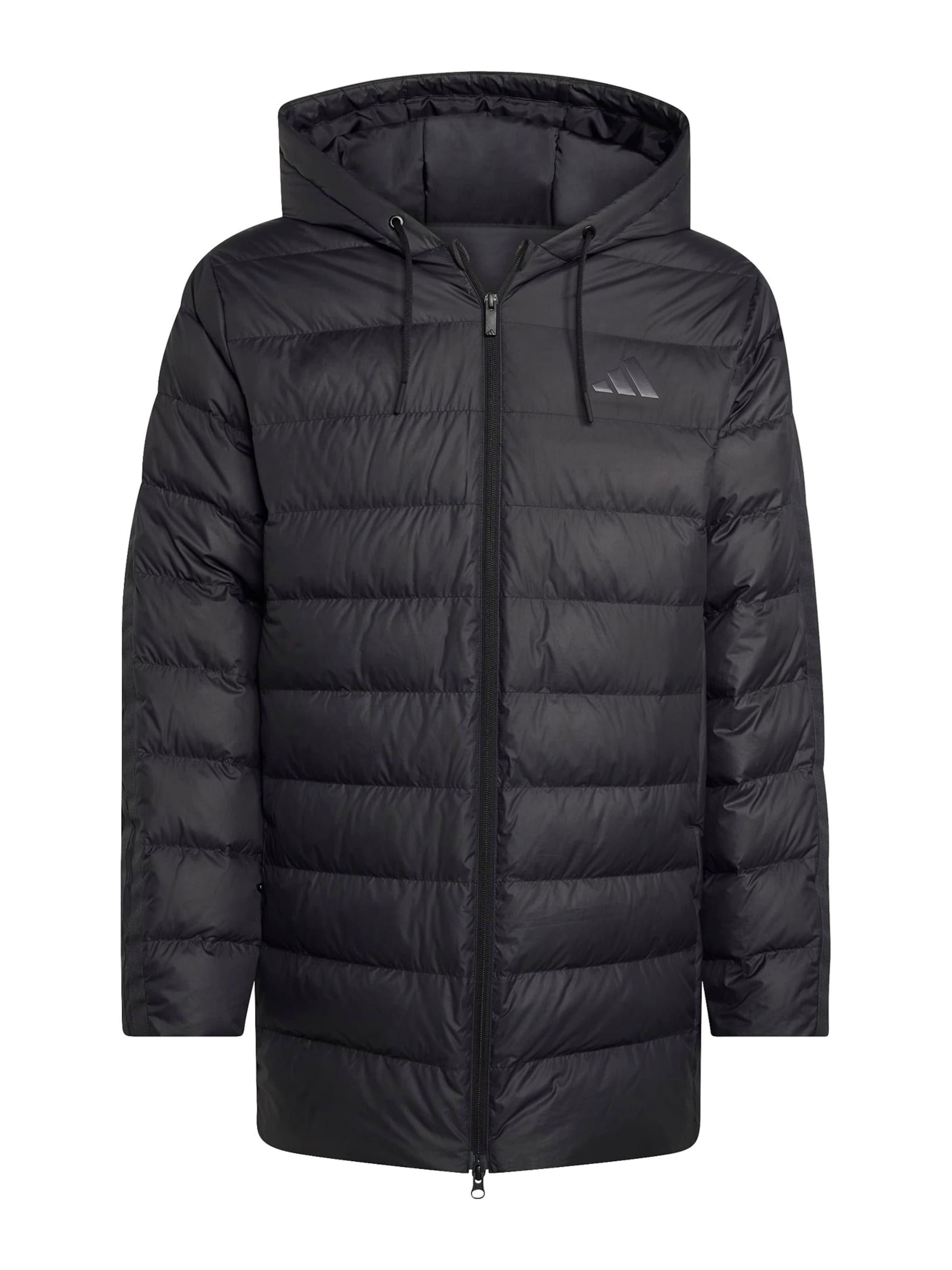 ADIDAS SPORTSWEAR Αθλητικό μπουφάν 'Ess' σε μαύρο: μπροστά