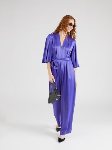 Closet London Jumpsuit in Purple