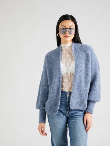 Cardigan 'East' AMERICAN VINTAGE en bleu : devant