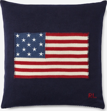 Ralph Lauren Home Pillow 'FLAG' in Blue: front
