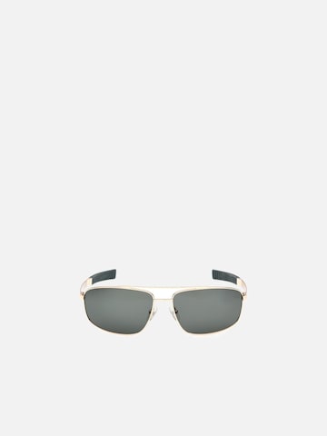 TIMBERLAND - Gafas de sol 'Timberland TB00061 Shiny pale gold 62/16/140 MAN Sunglasses' en oro: frente