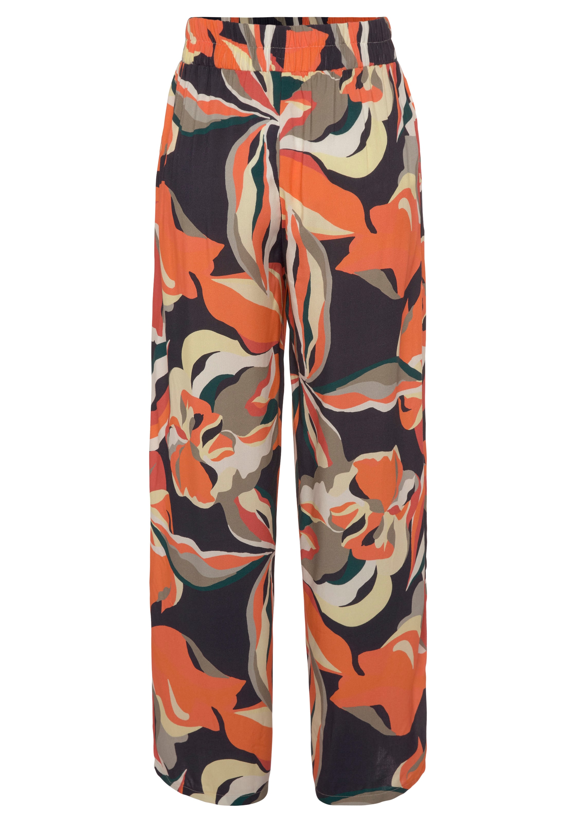 s.Oliver - Calças de pijama em mistura de cores: frente