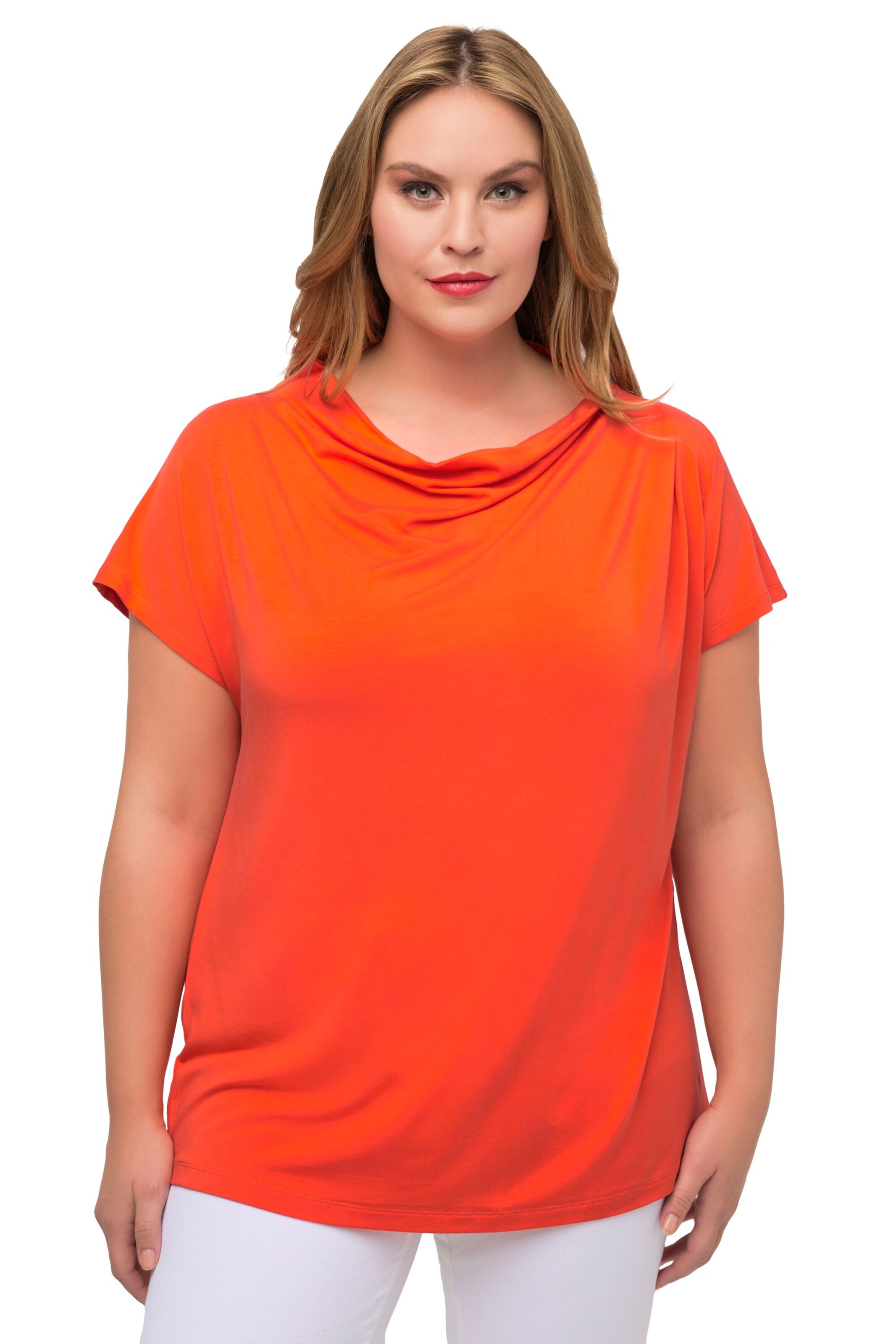 Ulla Popken Shirt in Orange: front