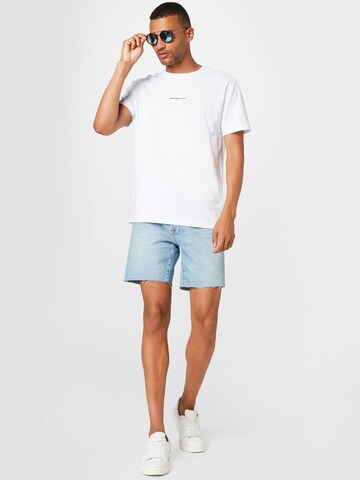 balts Abercrombie & Fitch T-Krekls